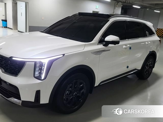 Kia The New Sorento 4th Generation 2024 Белый из Кореи