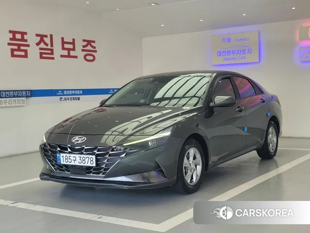 Hyundai Avante (CN7) 2020 Серый из Кореи