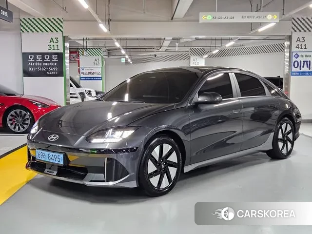 Hyundai Ionic 6 2024 Серебристо-серый из Кореи