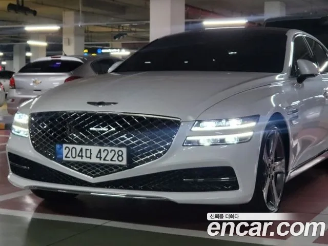 Genesis G80 (RG3) 2021 Белый из Кореи