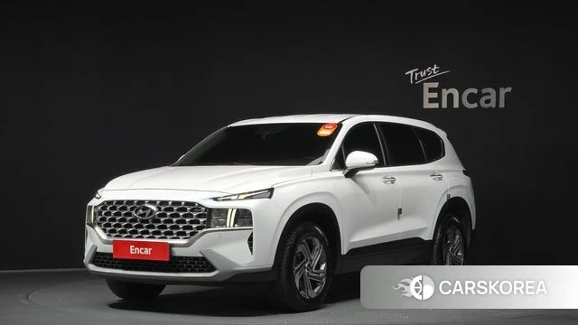 Hyundai The New Santa Fe 2021 Белый из Кореи