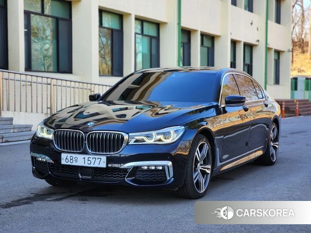 BMW 7 Series (G11) 2019 Синий из Кореи
