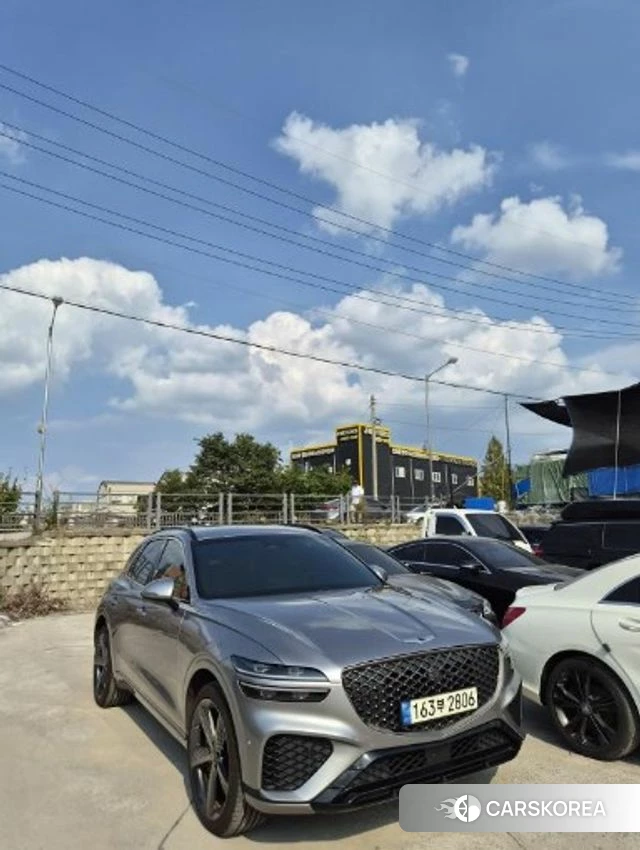 Genesis GV70 2021 Серебристо-серый из Кореи