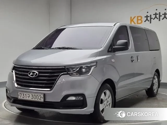 Hyundai The New Grand Starex 2018 Серебристо-серый из Кореи