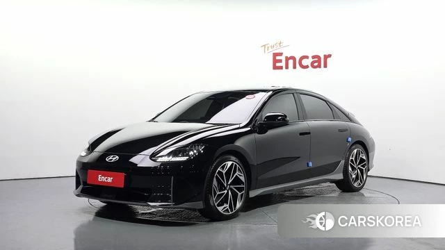 Hyundai Ionic 6 2023 Черный из Кореи