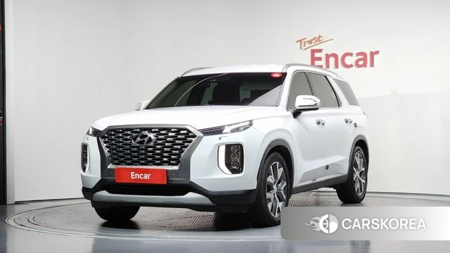 Hyundai Palisade 2022 Белый из Кореи