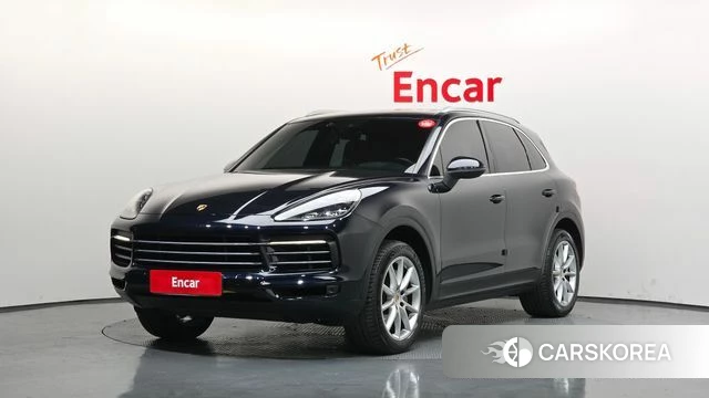 Porsche Cayenne (PO536) 2019 Синий из Кореи