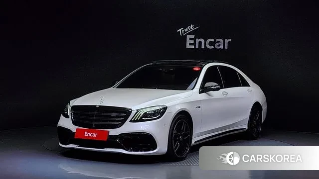 Mercedes-Benz S-Class W222 2018 Белый из Кореи