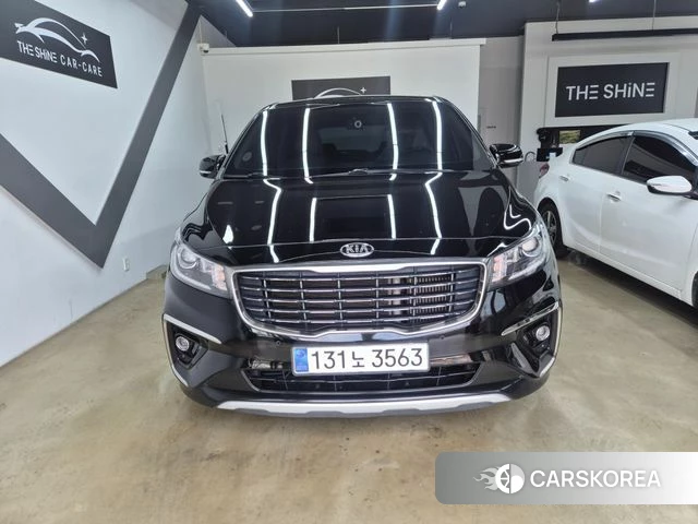 Kia The New Carnival 2019 Черный из Кореи