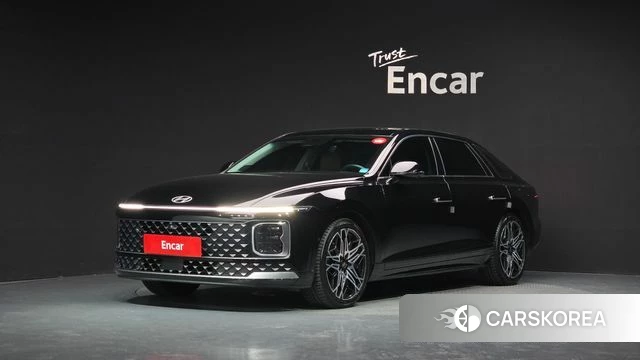 Hyundai Grandeur Hybrid (GN7) 2023 Черный из Кореи
