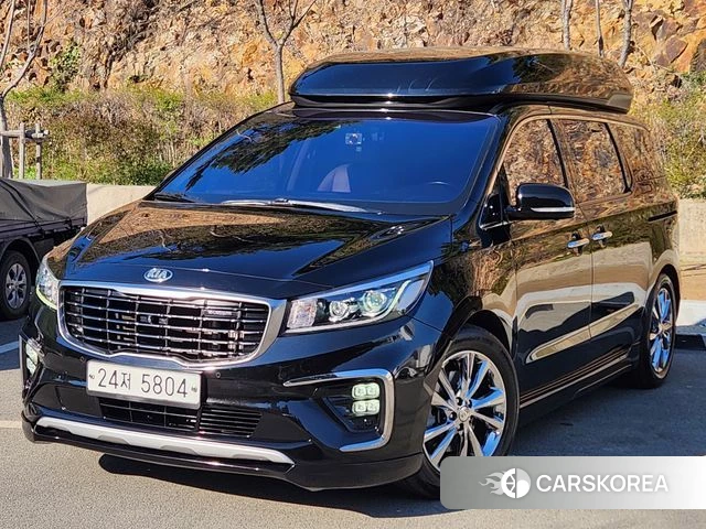 Kia The New Carnival 2019 Черный из Кореи