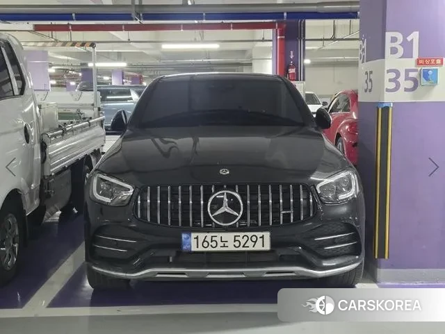 Mercedes-Benz GLC-Class X253 2022 Черный из Кореи