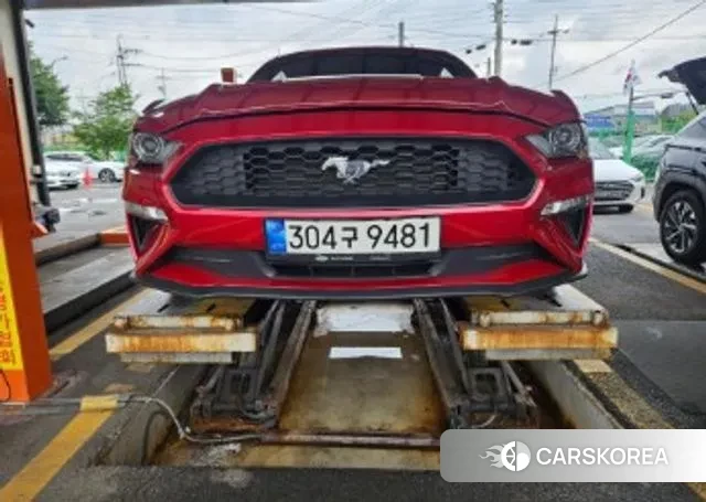 Ford Mustang 2021 Красный из Кореи