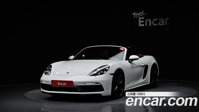 Porsche 718 Boxster 2019 Белый из Кореи