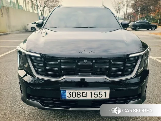 Kia The New Sorento 4th Generation 2024 Черный из Кореи
