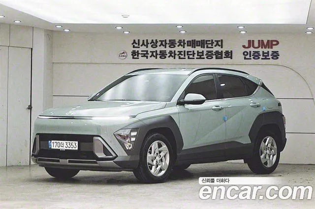 Hyundai Kona (SX2) 2023 Синий нефрит из Кореи