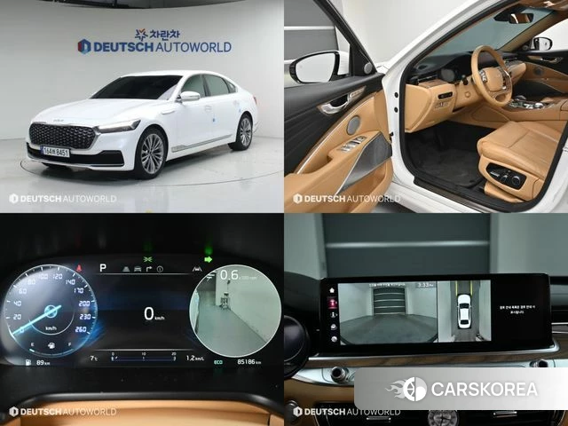 Kia The New K9 2nd generation 2021 Белый из Кореи