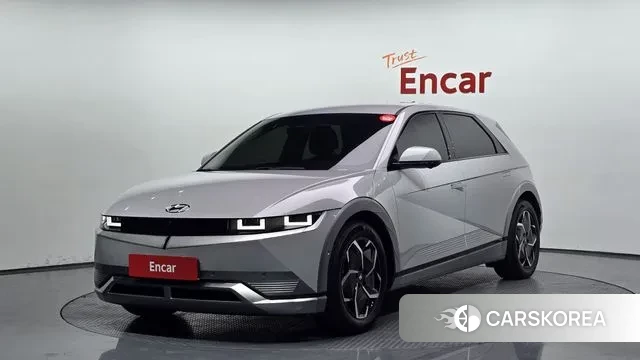 Hyundai Ionic 5 2022 Серебристо-серый из Кореи