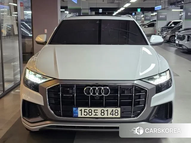 Audi Q8 (4M) 2022 Белый из Кореи