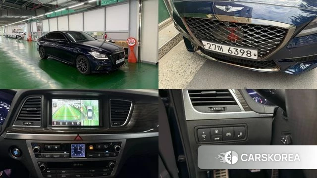 Genesis G80 2019 Синий из Кореи