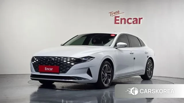 Hyundai The New Grandeur IG Hybrid 2020 Белый из Кореи