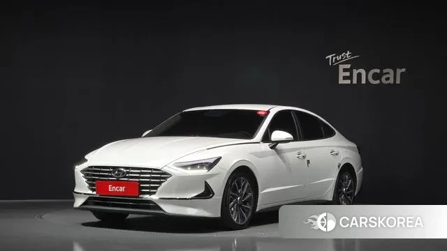 Hyundai Sonata Hybrid (DN8) 2021 Белый из Кореи