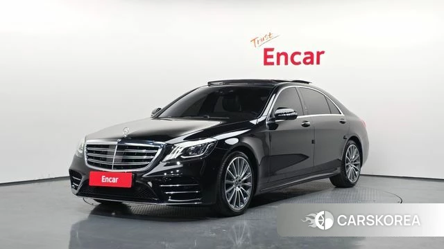 Mercedes-Benz S-Class W222 2020 Черный из Кореи