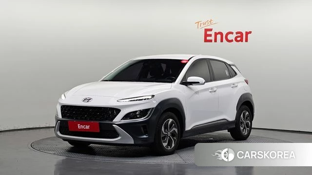 Hyundai The New Kona Hybrid 2021 Белый из Кореи