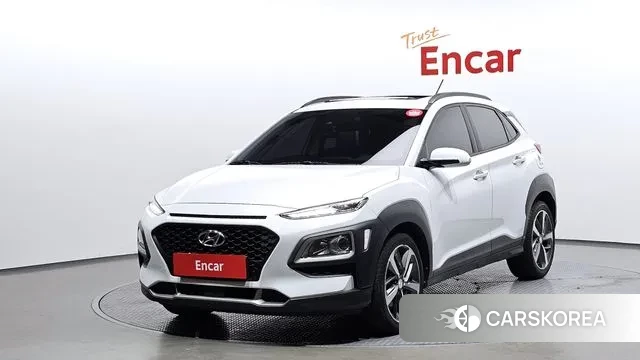 Hyundai Kona 2018 Белый из Кореи