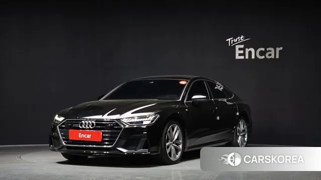 Audi A7 (4K) 2021 Черный из Кореи