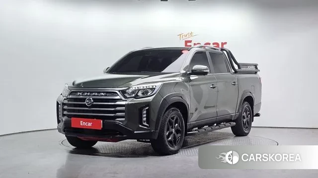 Ssangyong The New Rexton Sports Cannes 2022 Темно-зеленый из Кореи