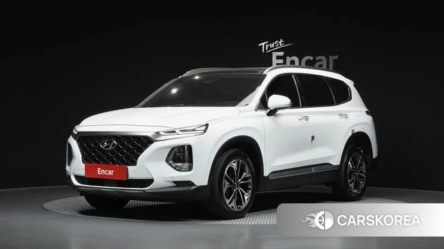 Hyundai Santa Fe TM 2019 Белый из Кореи