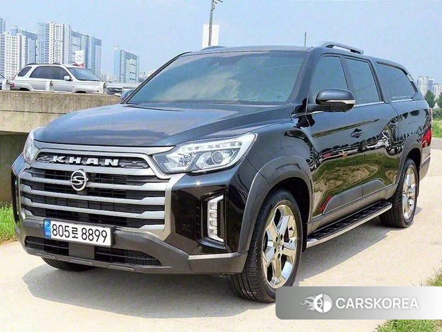 Ssangyong The New Rexton Sports Cannes 2021 Черный из Кореи