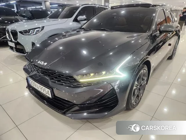Kia K5 3rd generation 2021 Серый из Кореи