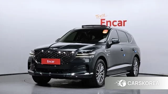 Genesis GV80 2021 Темно-зеленый из Кореи