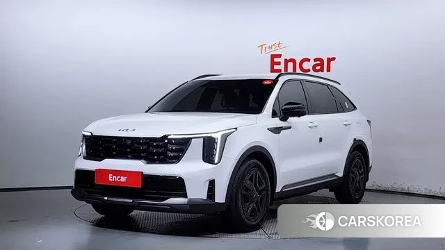 Kia The New Sorento 4th Generation 2023 Белый из Кореи