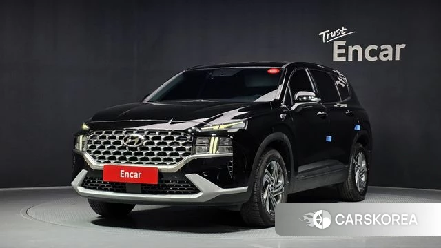 Hyundai The New Santa Fe 2022 Черный из Кореи