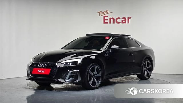 Audi A5 (F5) 2023 Черный из Кореи