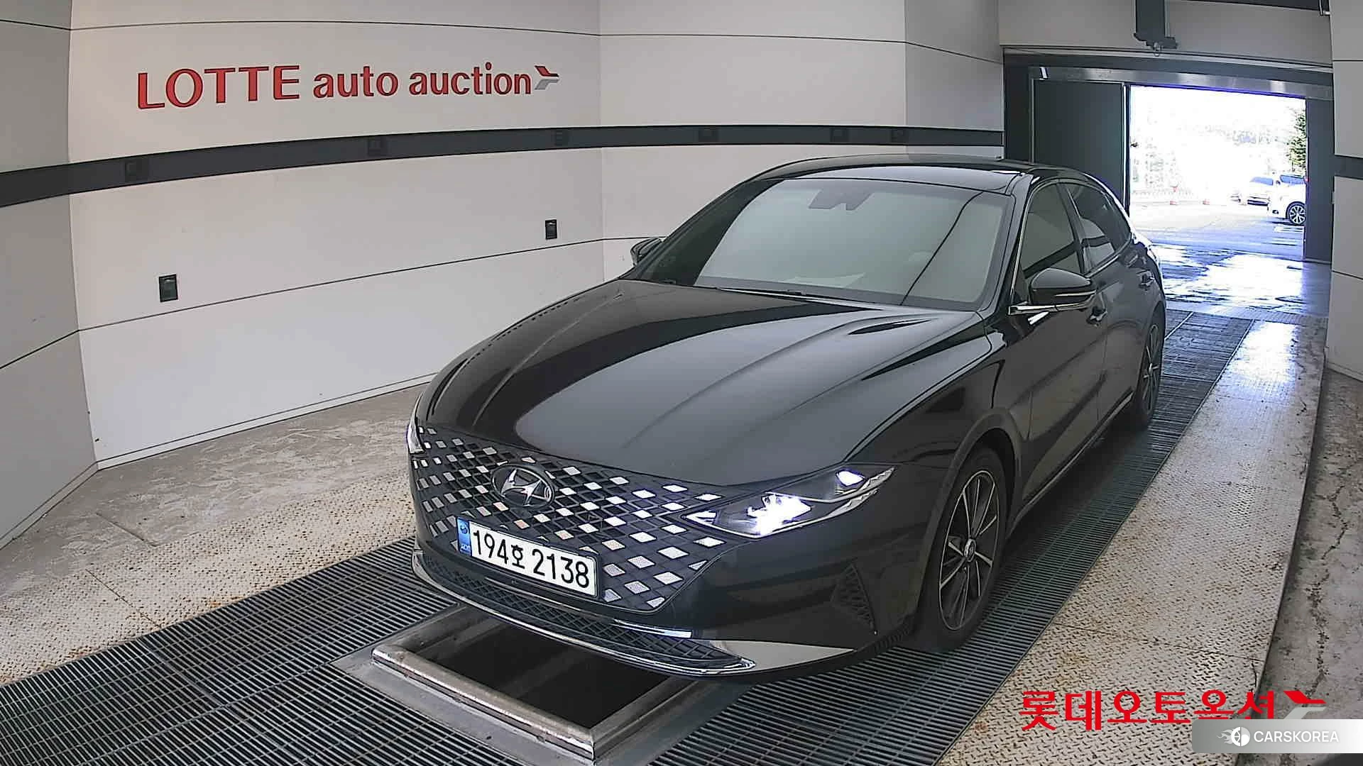 Hyundai Grandeur 2023 Черный из Кореи