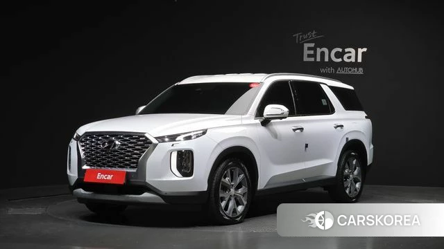 Hyundai Palisade 2021 Белый из Кореи