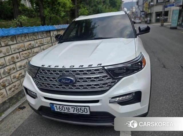 Ford Explorer 6th Generation 2021 Белый из Кореи