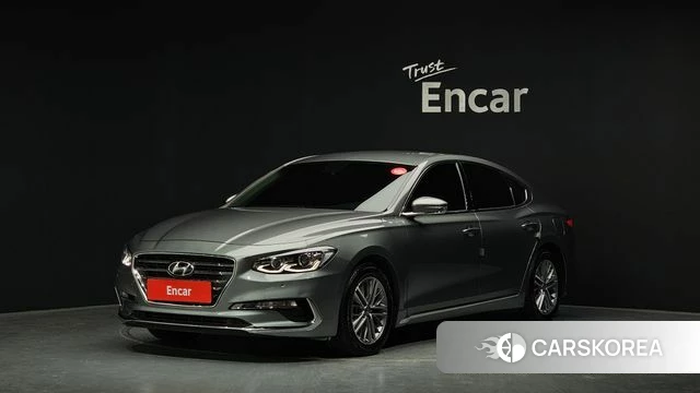 Hyundai Grandeur IG 2018 Серебристо-серый из Кореи