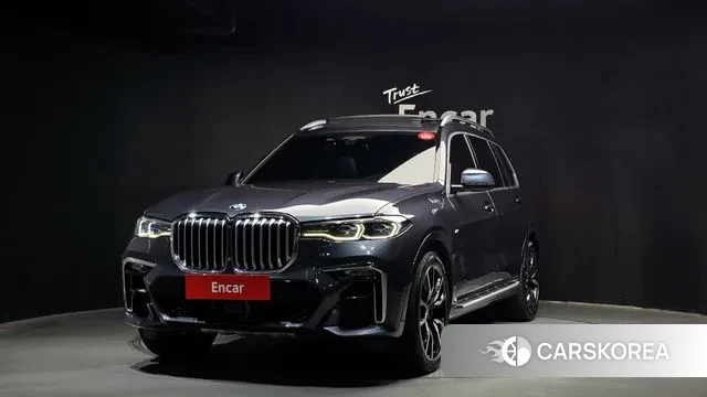 BMW X7 (G07) 2020 Серый из Кореи