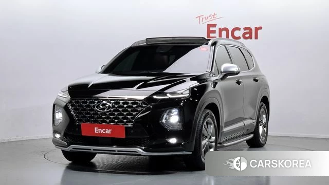 Hyundai Santa Fe TM 2019 Черный из Кореи
