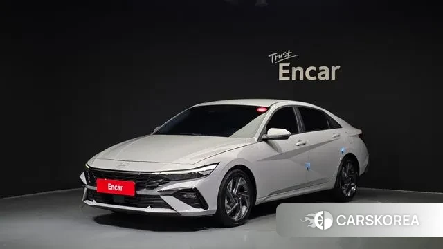Hyundai The New Avante (CN7) 2023 Серебристо-серый из Кореи