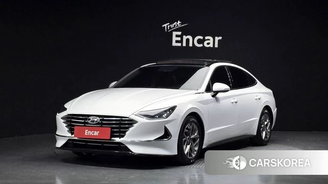 Hyundai Sonata (DN8) 2021 Белый из Кореи