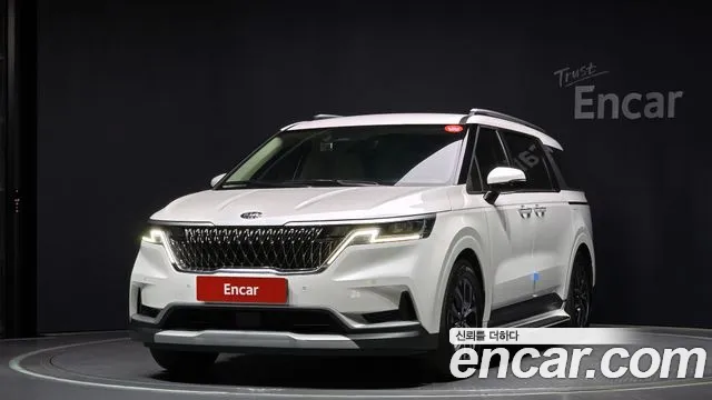 Kia Carnival 4th generation 2021 Белый из Кореи