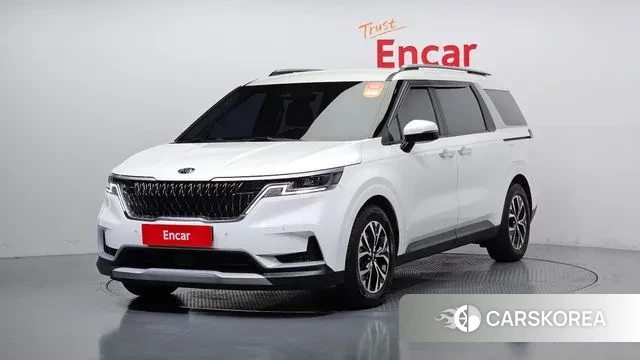 Kia Carnival 4th generation 2021 Белый из Кореи