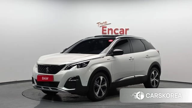 Peugeot 3008 second generation 2019 Белый из Кореи