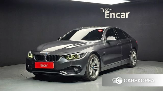 BMW 4 Series (F32) 2018 Серый из Кореи